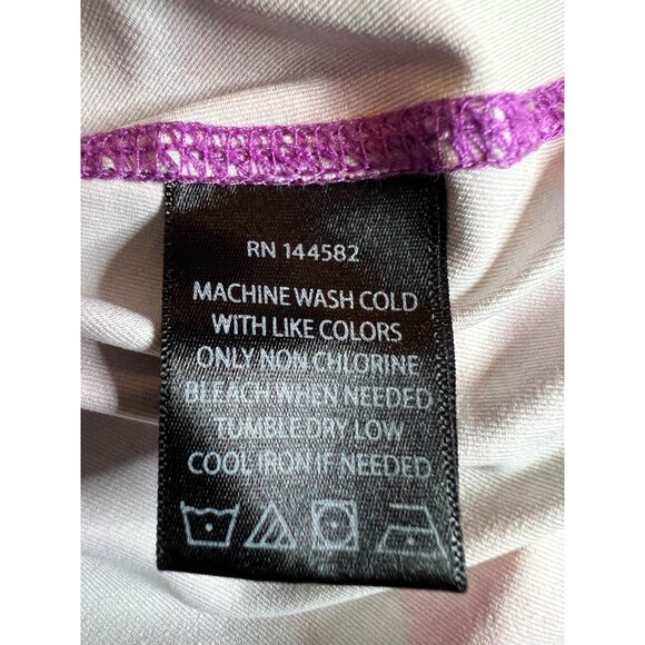 Lukka XL Athletic racer back gym Tank Top Chevron print Workouts Y2K - Picture 9 of 10